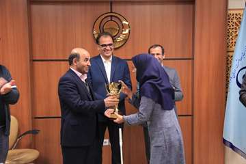 تجلیل از تیم های ورزشی کارمندان